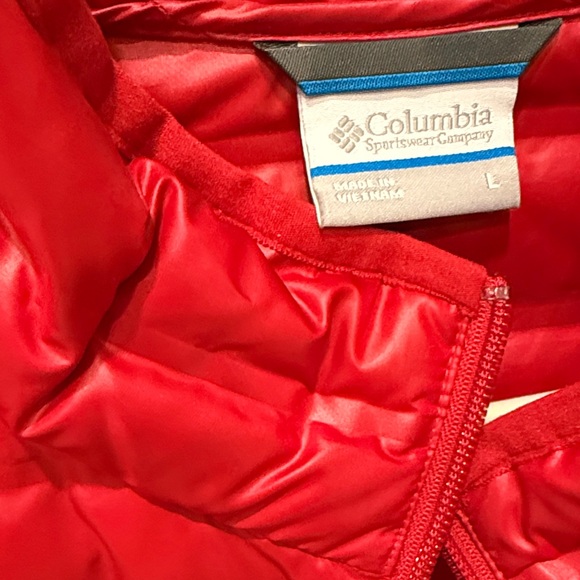 Columbia Men’s Fast Forward Puffer-Vibrant Red-Large - Picture 9 of 10